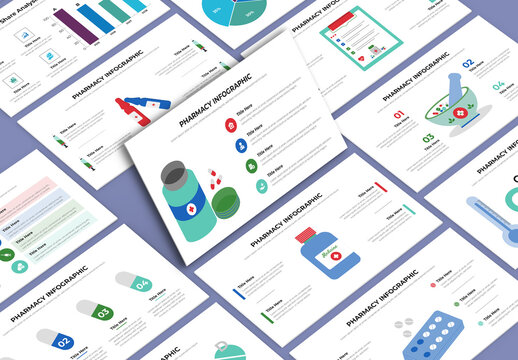 Pharmacy Infographics Layout