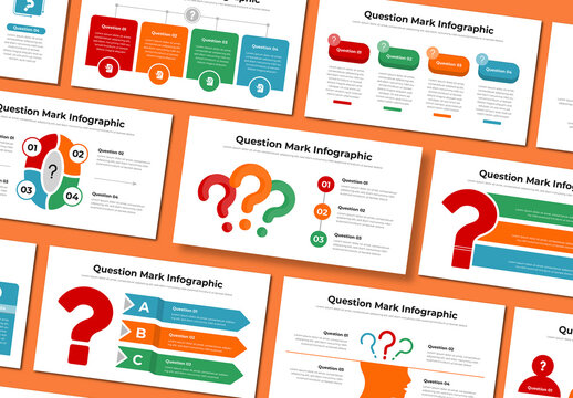 Question Mark Infographic Template