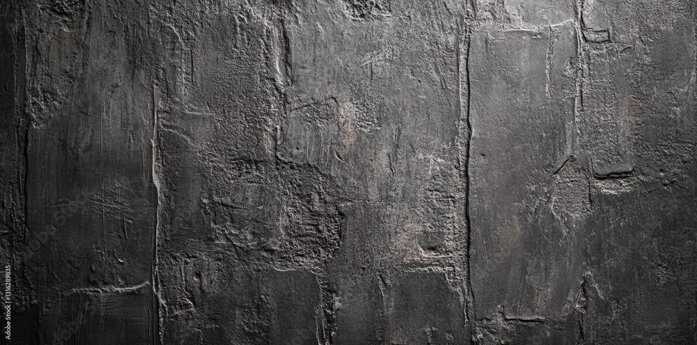 Poster featuring a subtle vignette, this dark grunge texture is well-suited for creating dramatic and moody