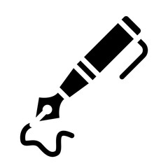 Pen Vector Design Icon Style