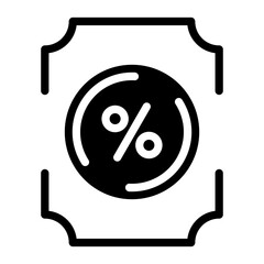 Percentage Vector Design Icon Style