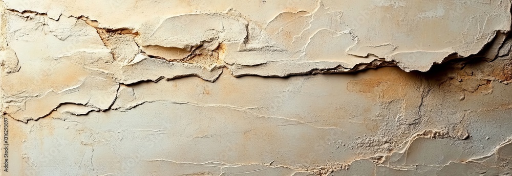 Poster the combination of white scratches on a brown canvas texture creates a dynamic effect, making it ide