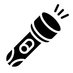 Torch Vector Design Icon Style