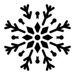 Snowflake Vector Design Icon Style