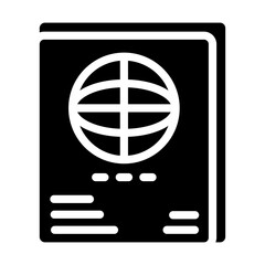 Passport Vector Design Icon Style