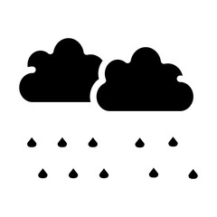Rain Vector Design Icon Style
