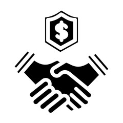 Partnership Vector Design Icon Style