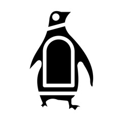Penguin Vector Design Icon Style