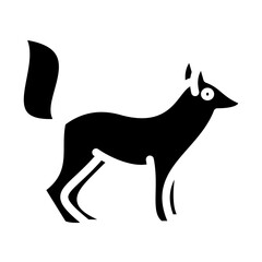 Fox Vector Design Icon Style