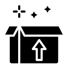 Box Vector Design Icon Style