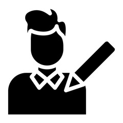 Edit Profile Vector Design Icon Style