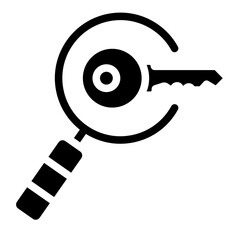 Keyword Vector Design Icon Style