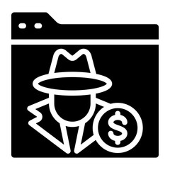 Fraud Vector Design Icon Style