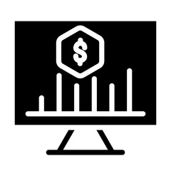 Stock Market Vector Design Icon Style