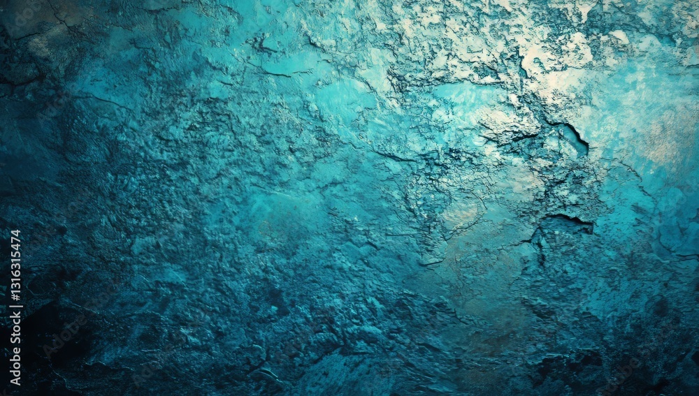Poster this background showcases an abstract blue gradient with a grain texture, making it suitable for dif