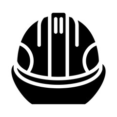 Safety Helmet Vector Design Icon Style