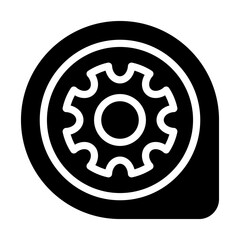 Settings Vector Design Icon Style