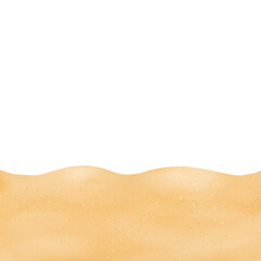 Songkran Festival Sand background Watercolor Illustration