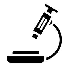 Microscope Vector Design Icon Style