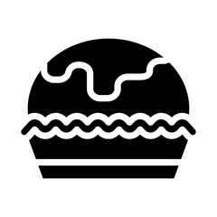 Pie Vector Design Icon Style