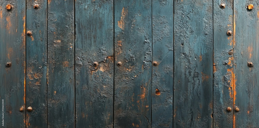 Poster incorporating dark grunge wood texture into a project creates a textured background that exudes rust