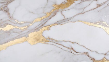 Fototapeta premium Luxury marble texture background in white, black, and gold colors,gold, marble, white, black, pattern, texture, background, cover,