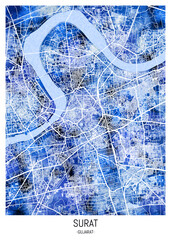 Surat GujaratCity Map