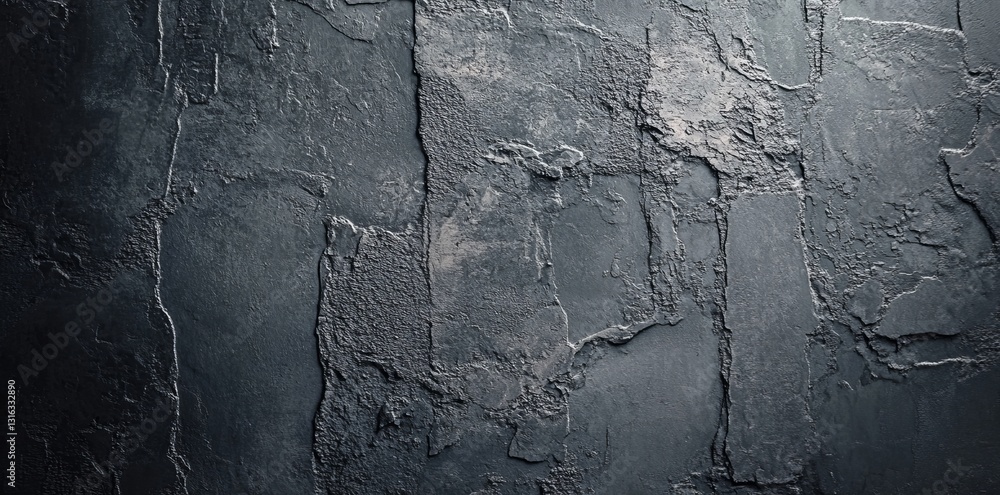Poster with its subtle vignette, the dark grunge texture lends itself to the creation of a dramatic and moo