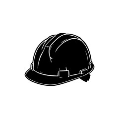 Simple Round Hard Hat with Ridges