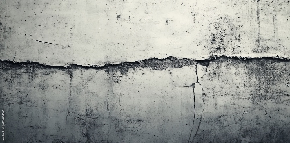 Poster a distressed and vintage look is achieved through the use of a grunge texture background with cracks