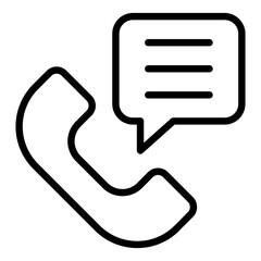 Call Outline Icon