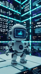 Dynamic 3d visualization of ai algorithm processing data stream