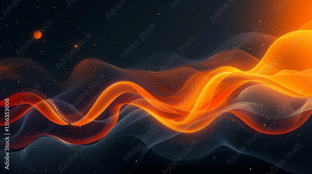 Aufkleber modern abstract background with clean lines and lots of negative space