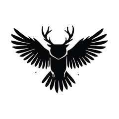 Obraz premium owl silhouette