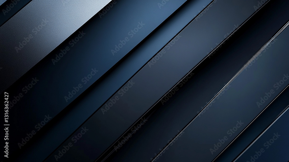 Poster abstract dark blue diagonal lines modern geometric background design art style image vector shapes