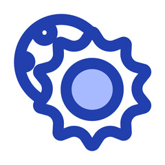 moon eclipse blue style