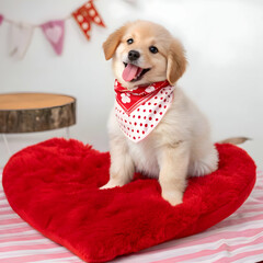 Greeting card with red roses on table  for valentiine's day celebrations