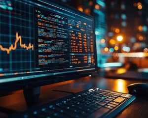 Investors trading new technology stocks for high potential returns, Investing in Tech Stocks, Innovative and highreward