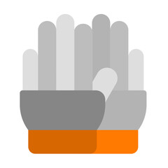 astronaut gloves flat style