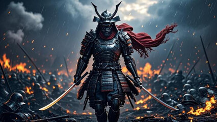 The main character of the medieval battle scene is the Dongyang warrior
