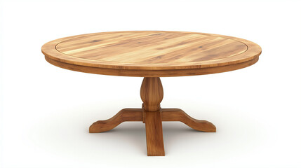 Exquisite Round Wooden Dining Table