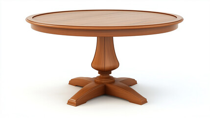Exquisite Round Wooden Table Design