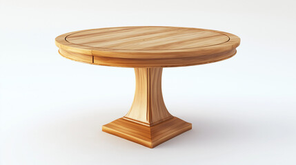 Exquisite Round Wooden Dining Table