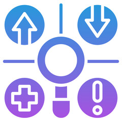 Obraz premium Swot Icon