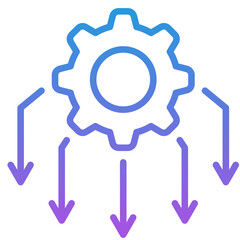Resource Allocation Icon