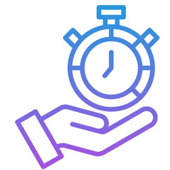 Time Allocation Icon