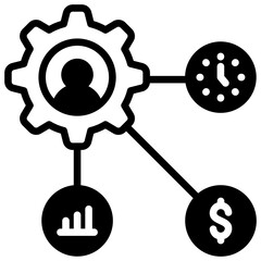 Resource Management Icon