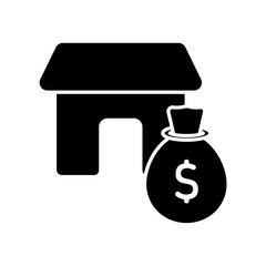 Icon a venture capital, isolated against a clean background.