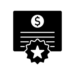 Icon a bond, isolated against a clean background.