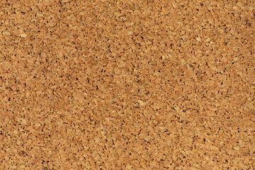 Close-up of corkboard surface.